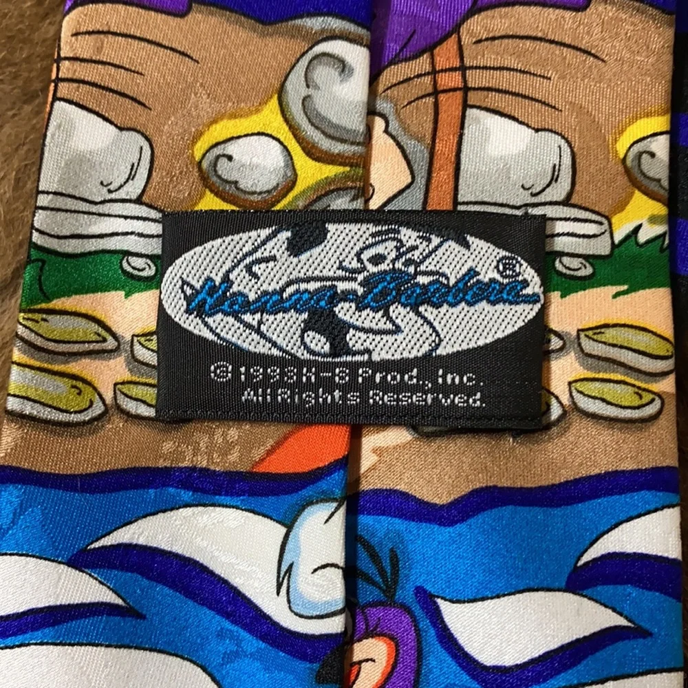 90s 1993 Flintstones Tie Vintage
